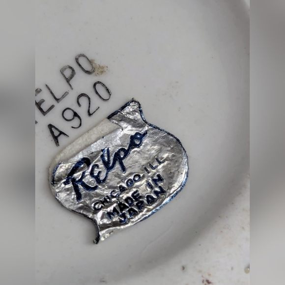 Vintage Santa Planter- Relpo Mid-century Christmas bowl Ceramic snowball 60s - Picture 4 of 12